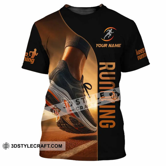 Unisex Shirt - Custom Running 3D Shirt style option 4