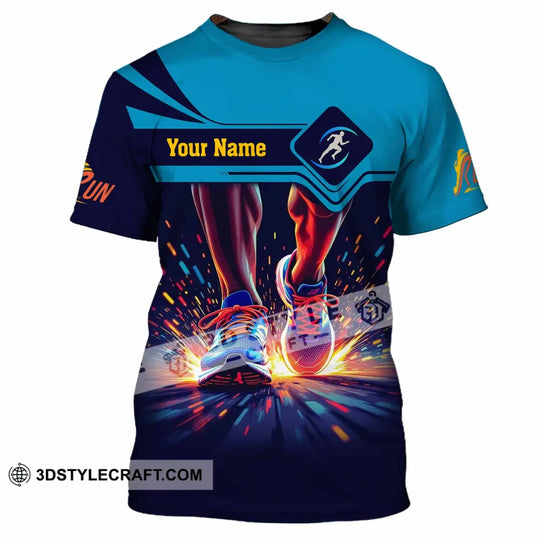 Unisex Shirt - Custom Running 3D Shirt style option 2