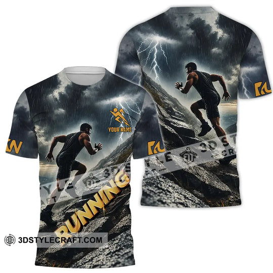 Unisex Shirt - Custom Running 3D Shirt style option 2