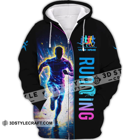Unisex Shirt - Custom Running 3D Shirt style option 2