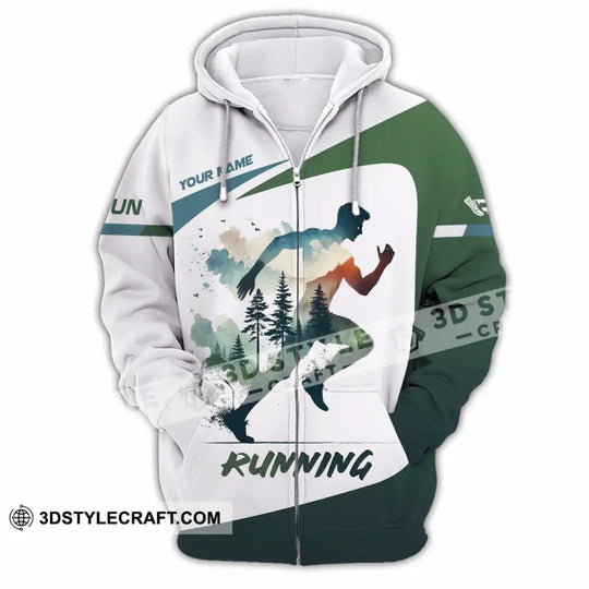 Unisex Shirt - Custom Running 3D Shirt style option 4