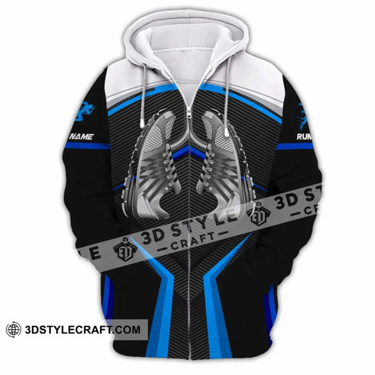 Unisex Shirt - Custom Running 3D Shirt style option 4