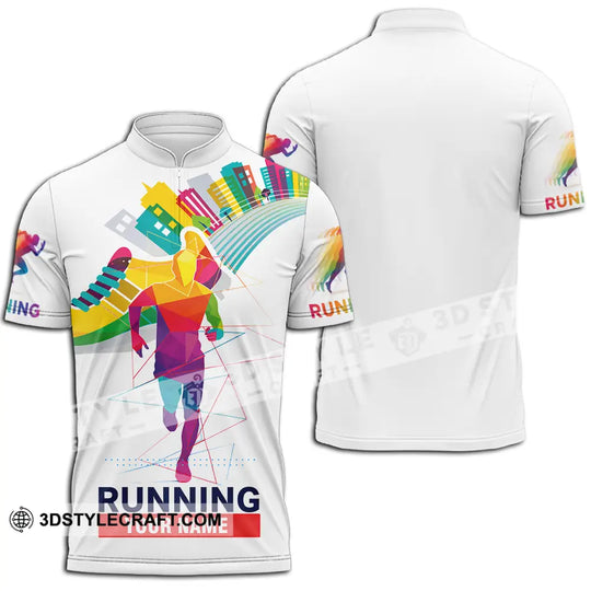 Unisex Shirt - Custom Running 3D Shirt style option 2