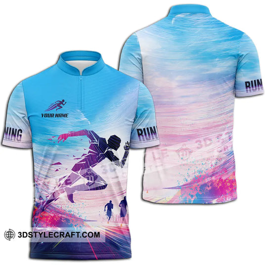 Unisex Shirt - Custom Running 3D Shirt style option 2