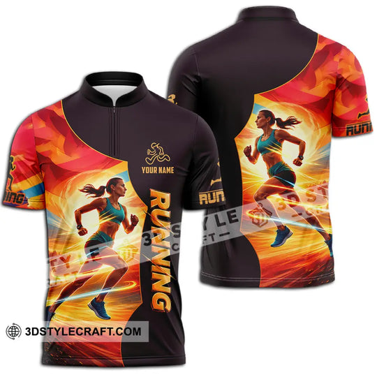 Unisex Shirt - Custom Running 3D Shirt style option 3