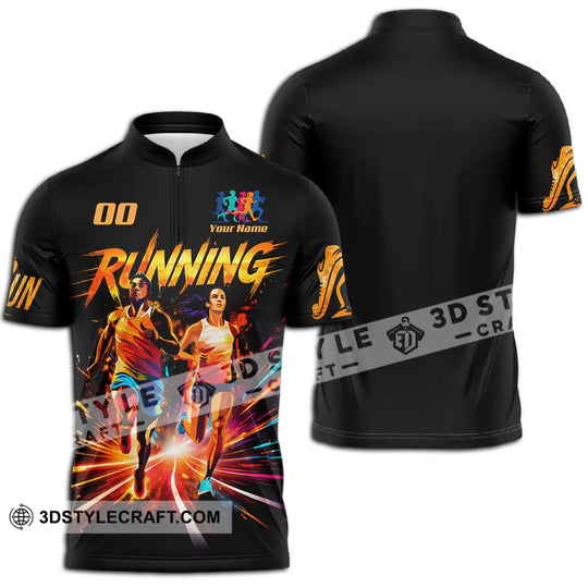 Unisex Shirt - Custom Running 3D Shirt style option 2