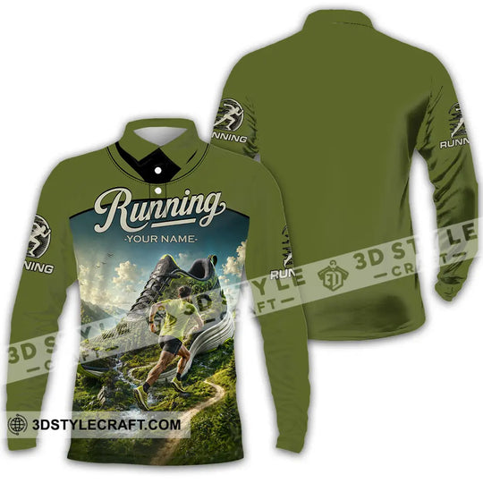 Unisex Shirt - Custom Running Shirt style option 4
