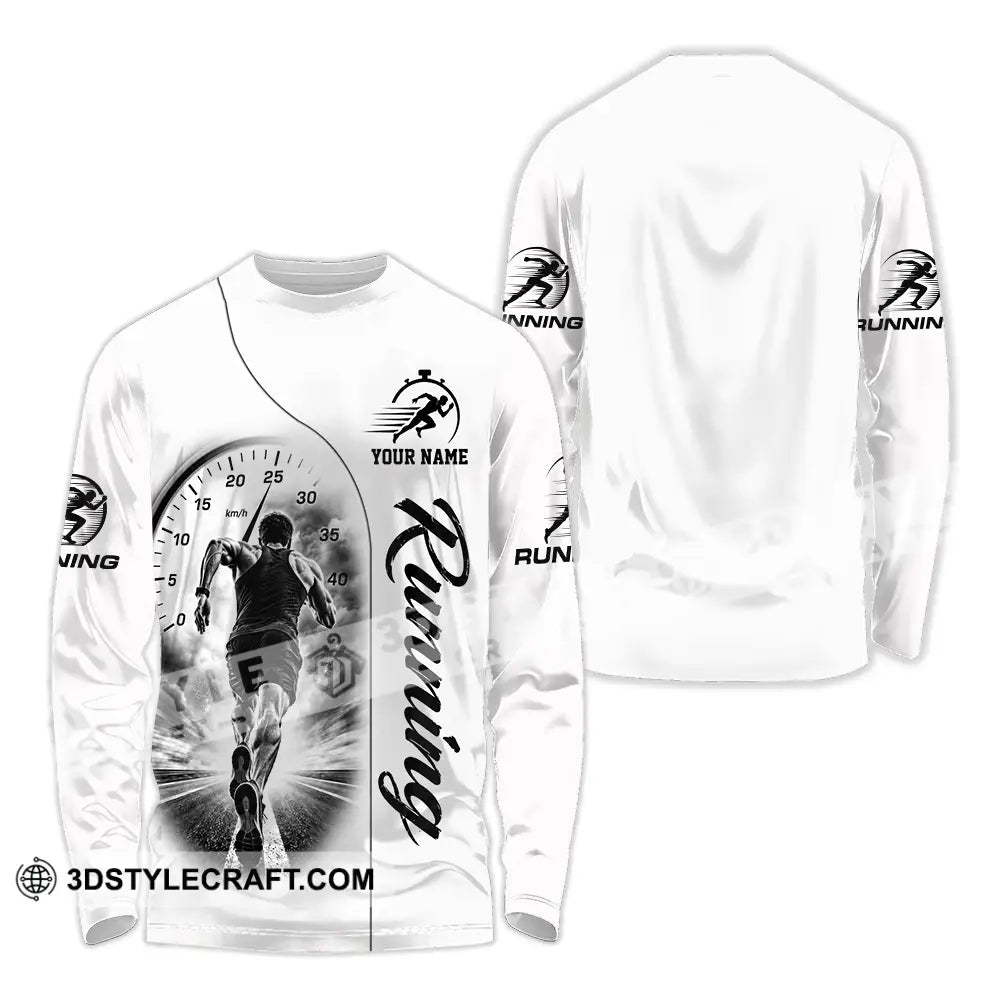 Unisex Shirt - Custom Running Shirt - Long Sleeve Shirt / S - T-shirt