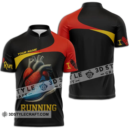 Unisex Shirt - Custom Running Lover, Runner Shirt style option 2