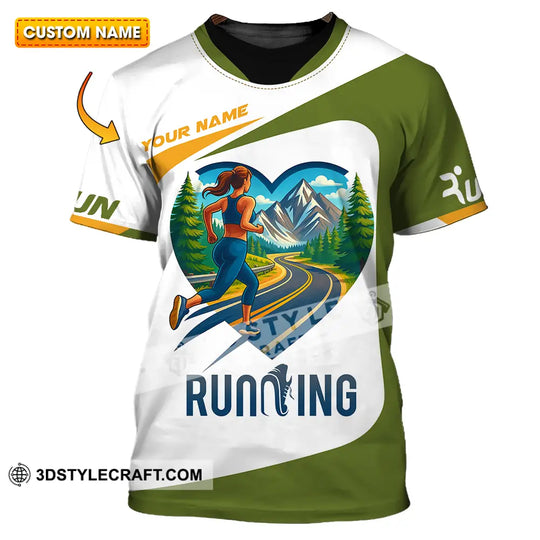 Unisex Shirt - Custom Running Lover Shirt style option 1
