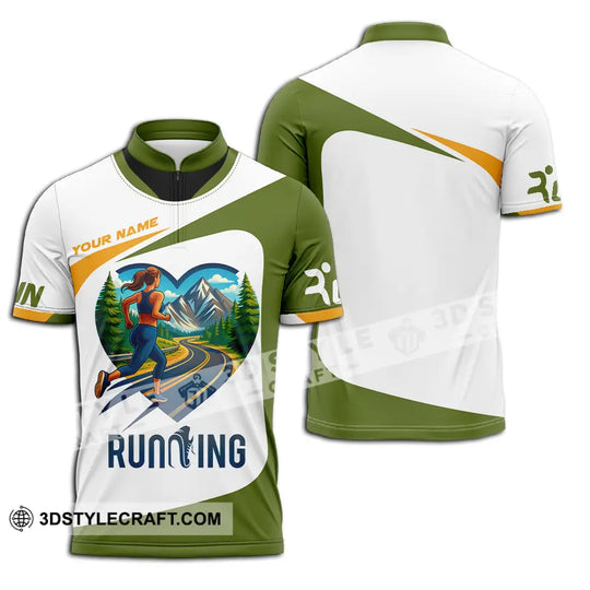 Unisex Shirt - Custom Running Lover Shirt style option 2