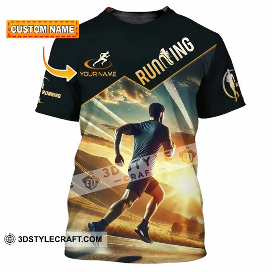 Unisex Shirt - Custom Running Shirt style option 1