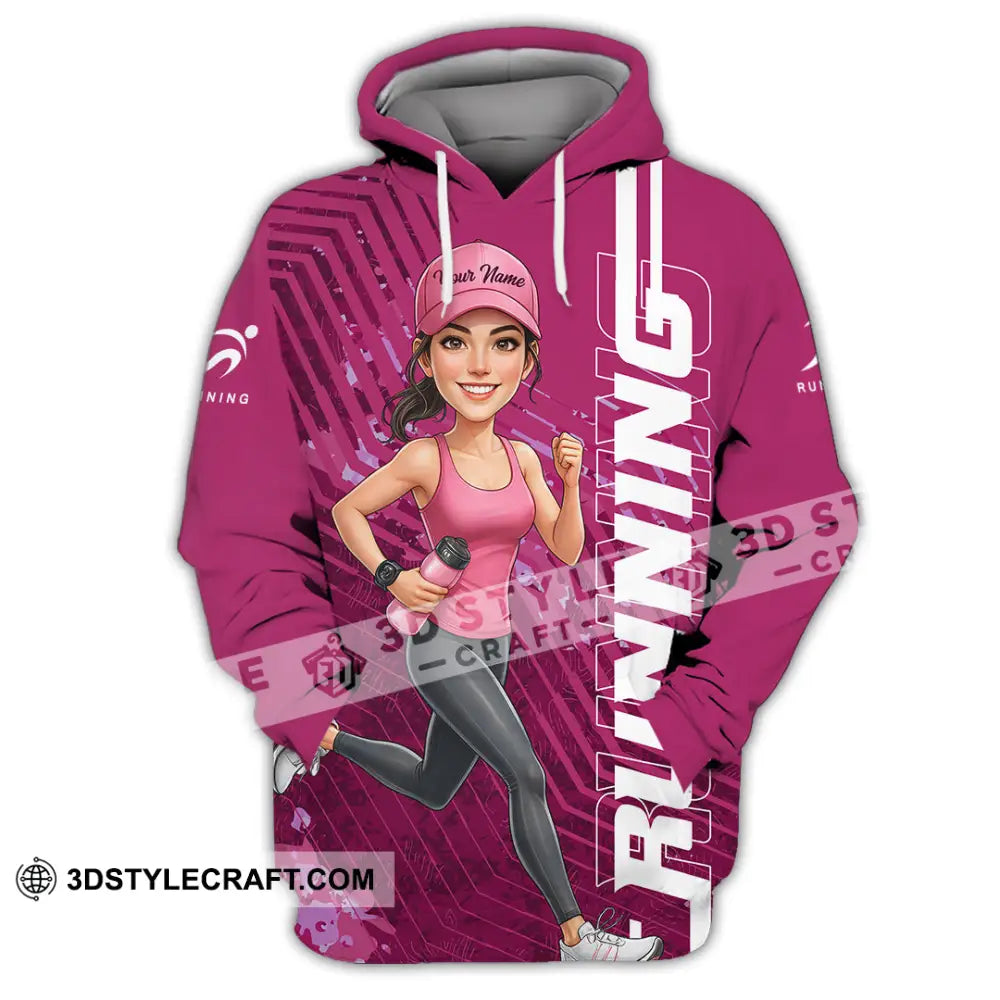 Unisex Shirt - Custom Running Women 3D Shirt Hoodie / S T-shirt
