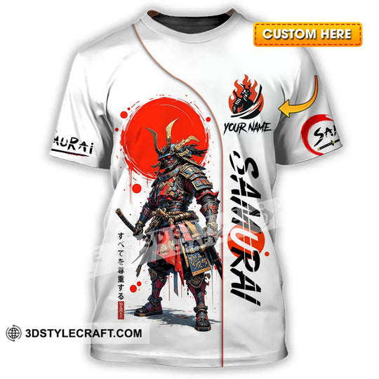 Unisex Shirt - Custom Samurai 3D Shirt style option 1