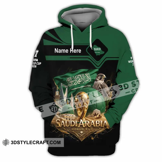 Unisex Shirt - Custom Saudi Arabia World Cup 2026 Shirt style option 3