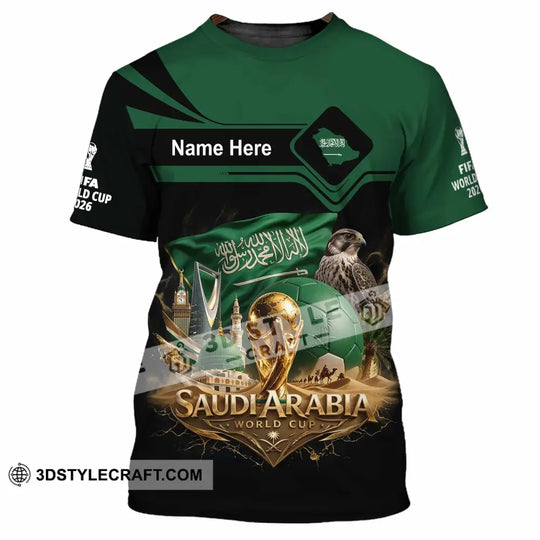 Unisex Shirt - Custom Saudi Arabia World Cup 2026 Shirt style option 2