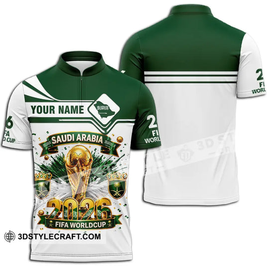 Unisex Shirt - Custom Saudi Arabia World Cup 2026 Shirt style option 2