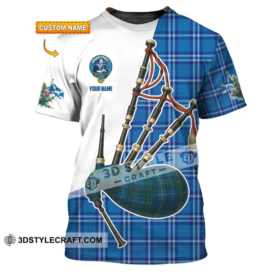Unisex Shirt - Custom Scotland Bagpipe Shirt style option 1