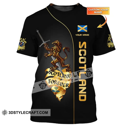 Unisex Shirt, Custom Scotland Shirt, Scotland Forever, Scotland T-Shirt, Scotland Clothing style option 1