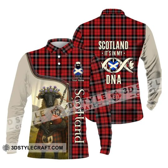 Unisex Shirt - Custom Scotland Shirt style option 3