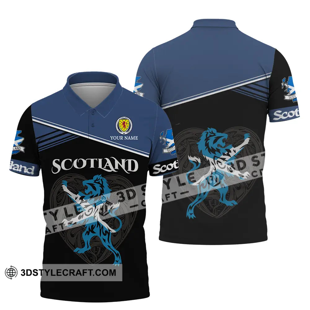 Unisex Shirt - Custom Scotland Shirt Polo Shirt / S T-shirt