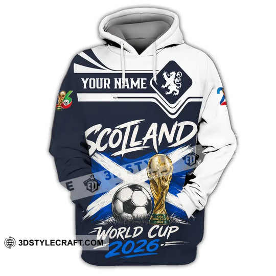 Unisex Shirt - Custom Scotland World Cup 2026 Shirt style option 2