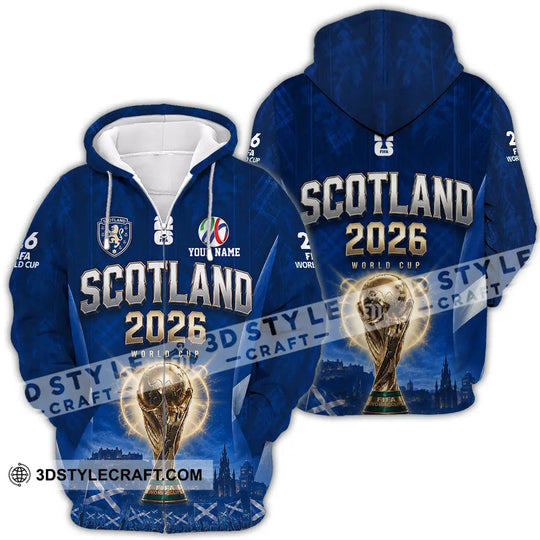 Unisex Shirt - Custom Scotland World Cup 2026 Shirt style option 4