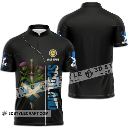 Unisex Shirt - Custom Scotland Shirt style option 2