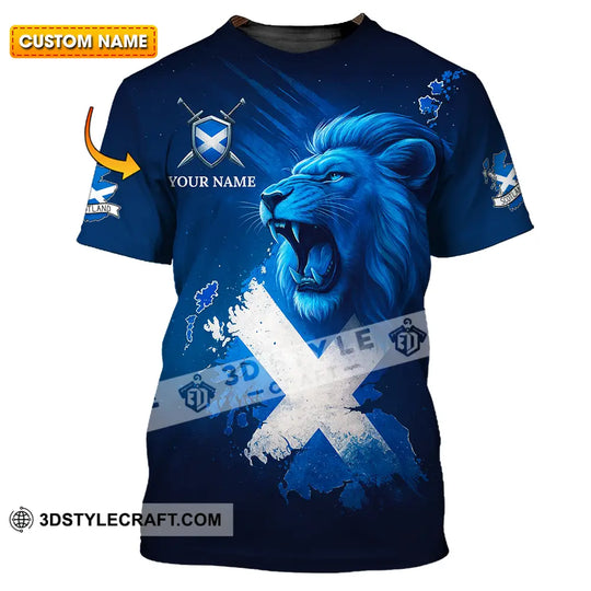 Unisex Shirt - Custom Scottish 3D Shirt style option 1