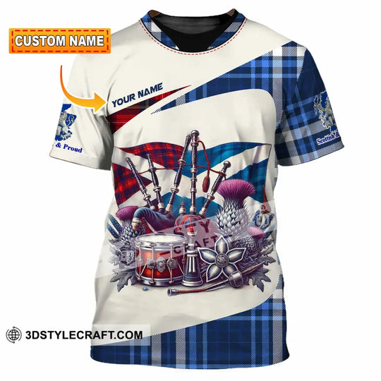 Unisex Shirt - Custom Scottish & Proud Shirt style option 1