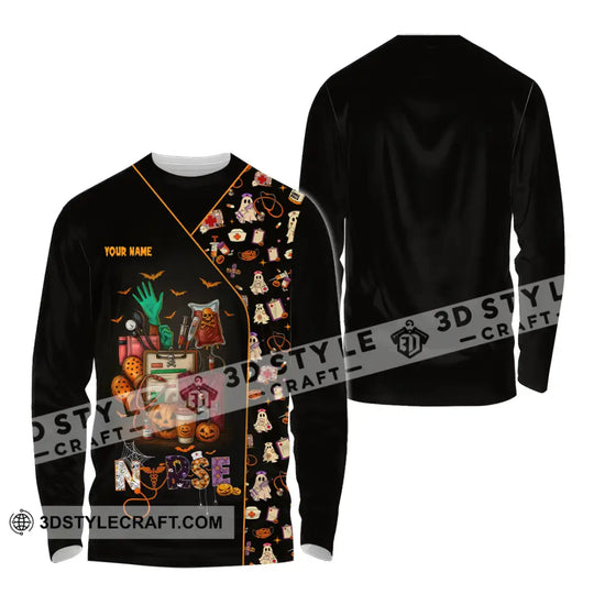 Unisex Shirt - Custom Scrubstar Fright Friends Nurse Halloween Shirt style option 4
