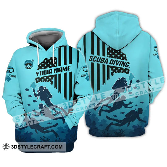 Unisex Shirt - Custom Scuba Diving Shirt style option 3