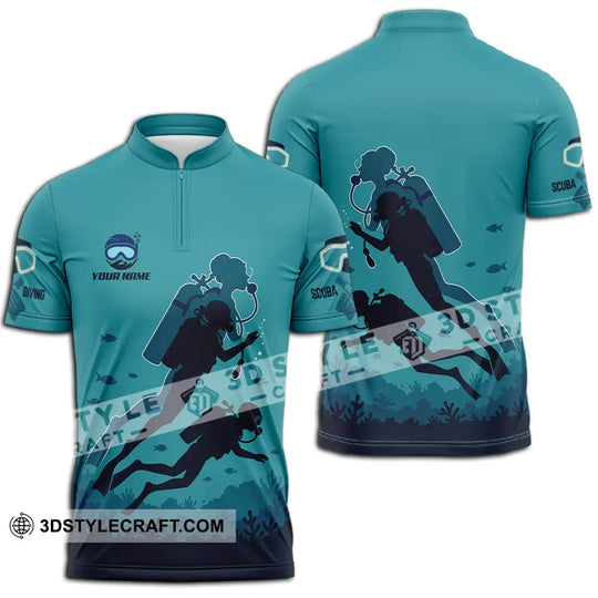 Unisex Shirt - Custom Scuba Diving Shirt style option 2