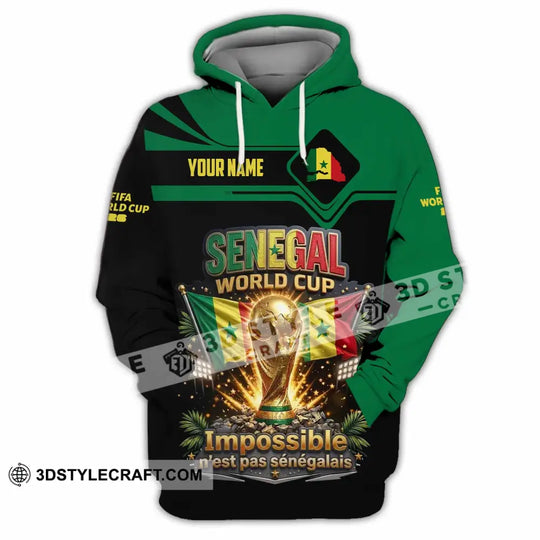 Unisex Shirt - Custom Senegal World Cup 2026 Shirt style option 3