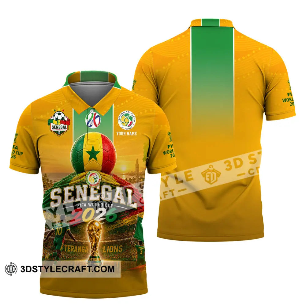 Unisex Shirt - Custom Senegal World Cup 2026 Shirt - Polo Shirt / S - T-shirt