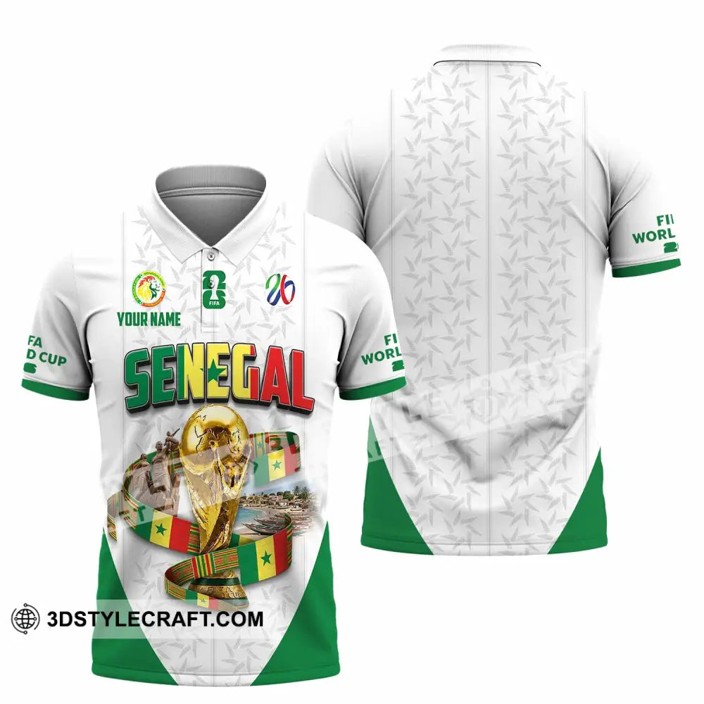 Unisex Shirt - Custom Senegal World Cup 2026 Shirt - Polo Shirt / S - T-shirt
