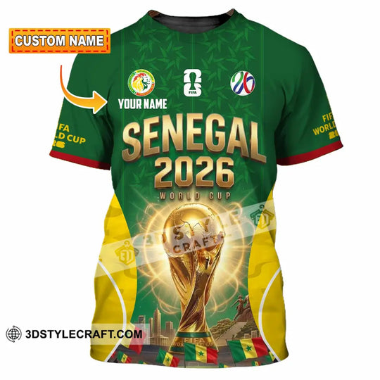 Unisex Shirt - Custom Senegal World Cup 2026 Shirt style option 1