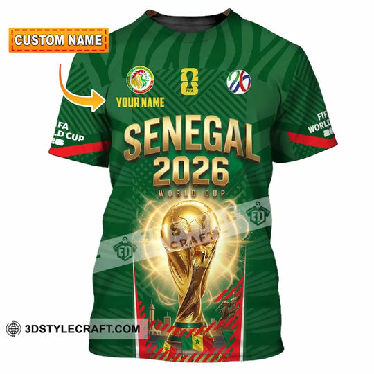 Unisex Shirt - Custom Senegal World Cup 2026 Shirt style option 1