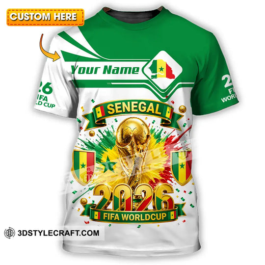 Unisex Shirt - Custom Senegal World Cup 2026 Shirt style option 1