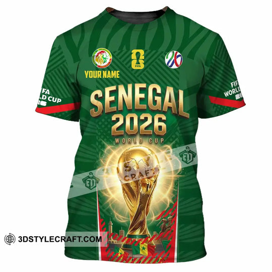 Unisex Shirt - Custom Senegal World Cup 2026 Shirt style option 4