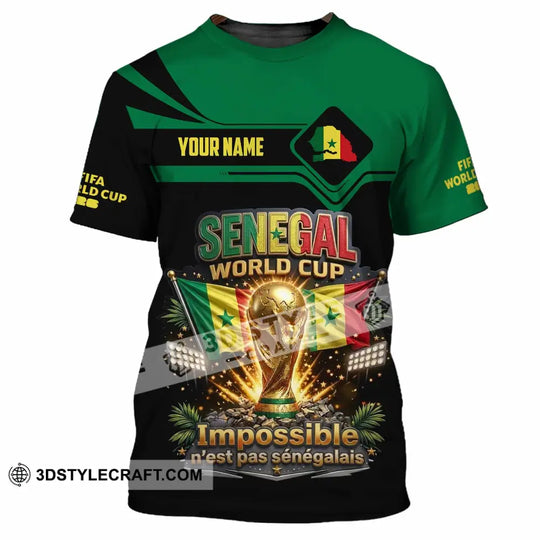 Unisex Shirt - Custom Senegal World Cup 2026 Shirt style option 2