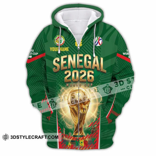 Unisex Shirt - Custom Senegal World Cup 2026 Shirt style option 3