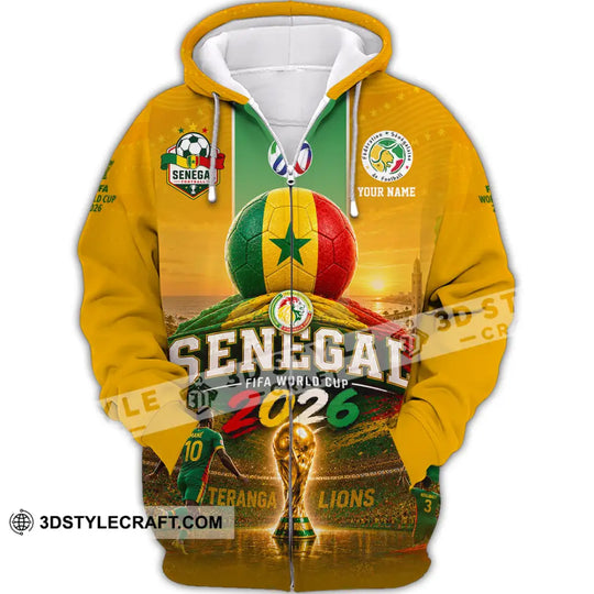 Unisex Shirt - Custom Senegal World Cup 2026 Shirt style option 3