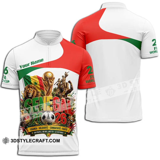Unisex Shirt - Custom Senegal World Cup 2026 Shirt style option 2