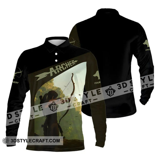 Unisex Shirt - Custom Shooting, Archery Player Shirt style option 3