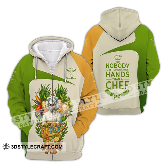 Unisex Shirt - Custom Skeleton Life Of Chef Shirt style option 2