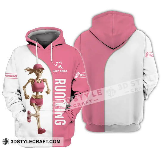 Unisex Shirt - Custom Skeleton Running Shirt style option 3