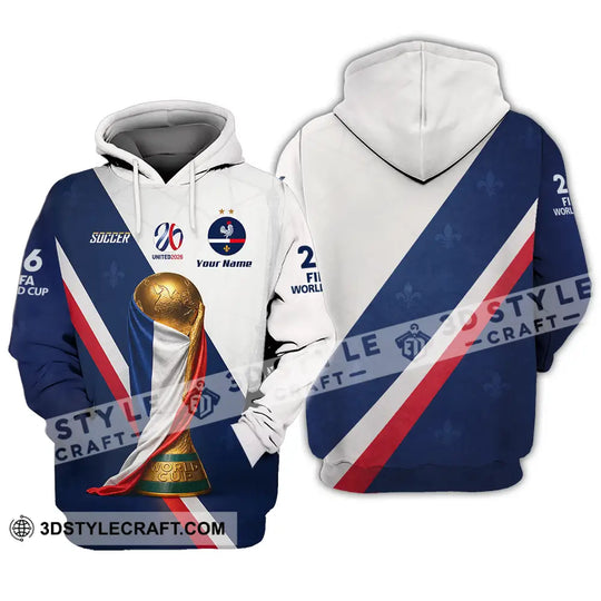 Unisex Shirt - Custom Soccer World Cup 2026 3D Shirt style option 3