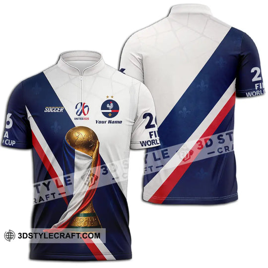 Unisex Shirt - Custom Soccer World Cup 2026 3D Shirt style option 2