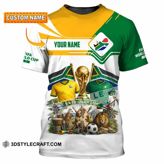 Unisex Shirt - Custom South Africa World Cup 2026 Shirt style option 1